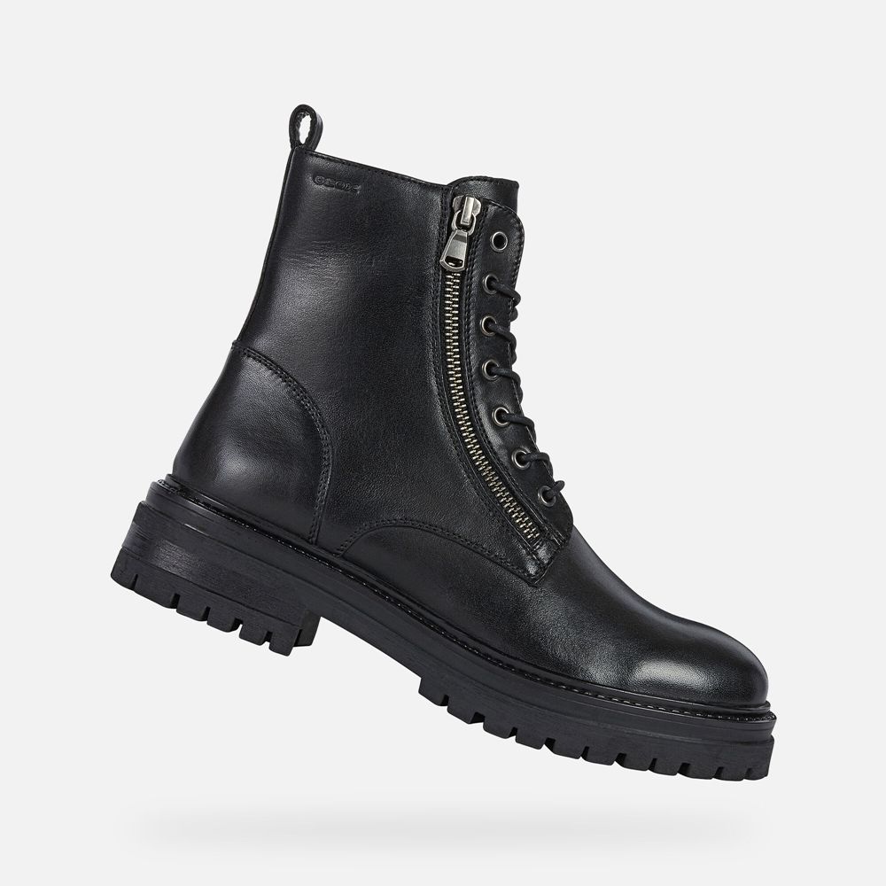 Geox Bayan Ankle Bot Siyah - Iridea - ZDA-206439